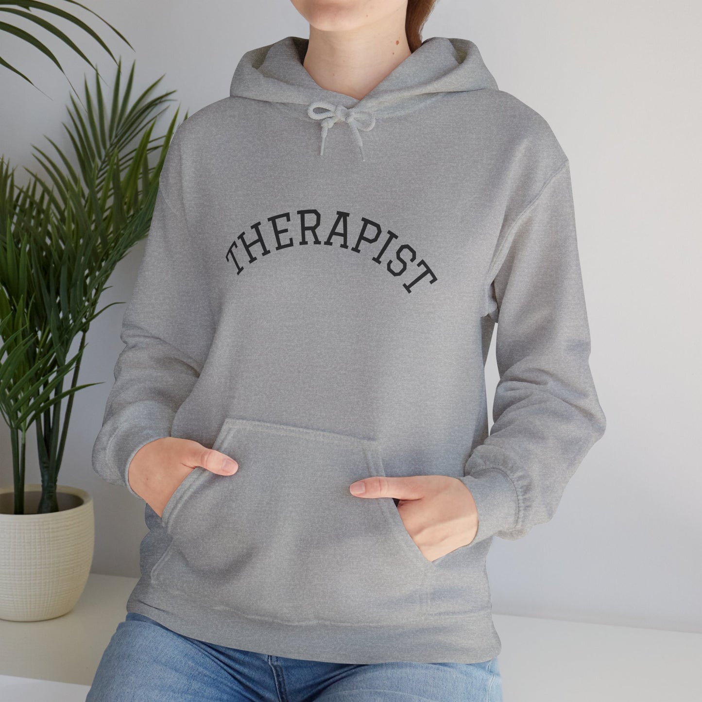 Therapist Unisex Hooded Sweatshirt – Cozy Comfort with a Purpose
