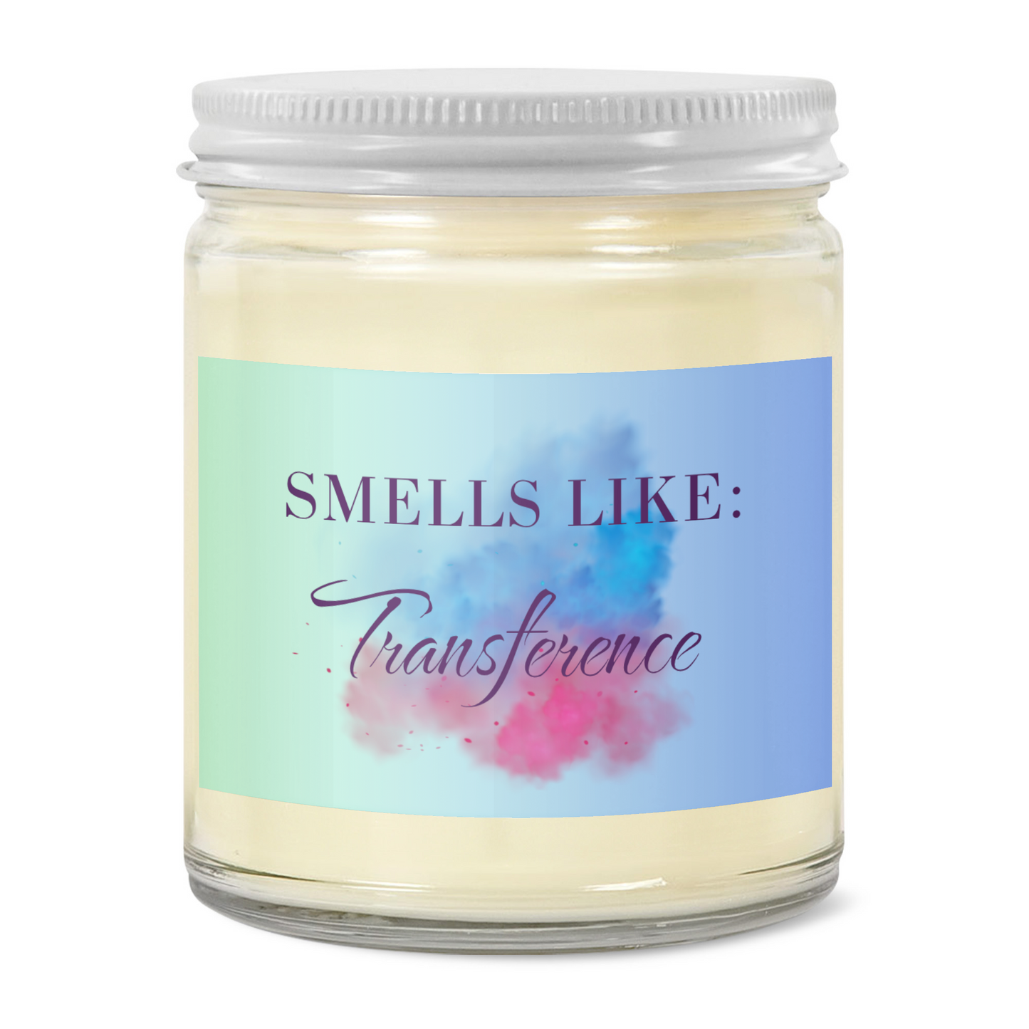Smells Like Transference - 9oz Clear Jar Candle