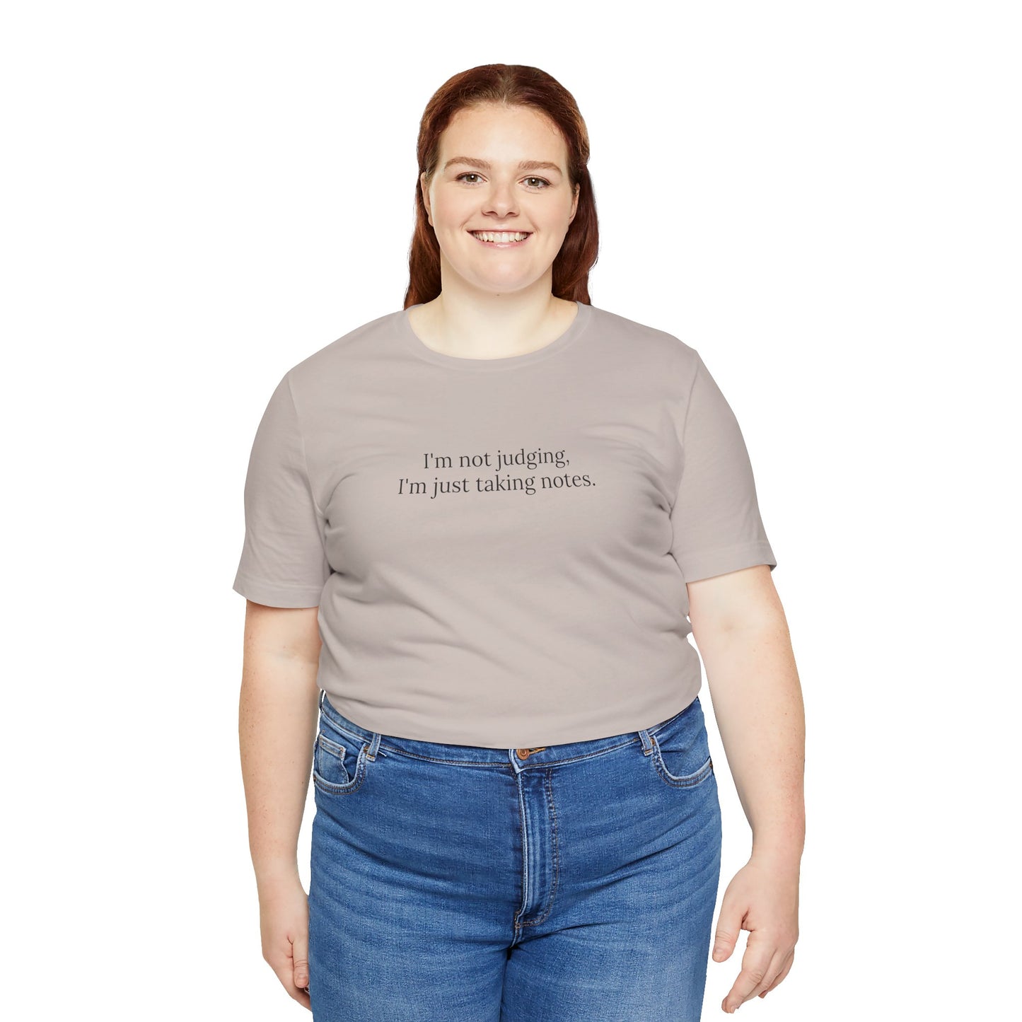 “I’m Not Judging, I’m Just Taking Notes” T-Shirt Therapist Humor Shirt • Mental Health Counselor Gift • Funny Therapist Tee