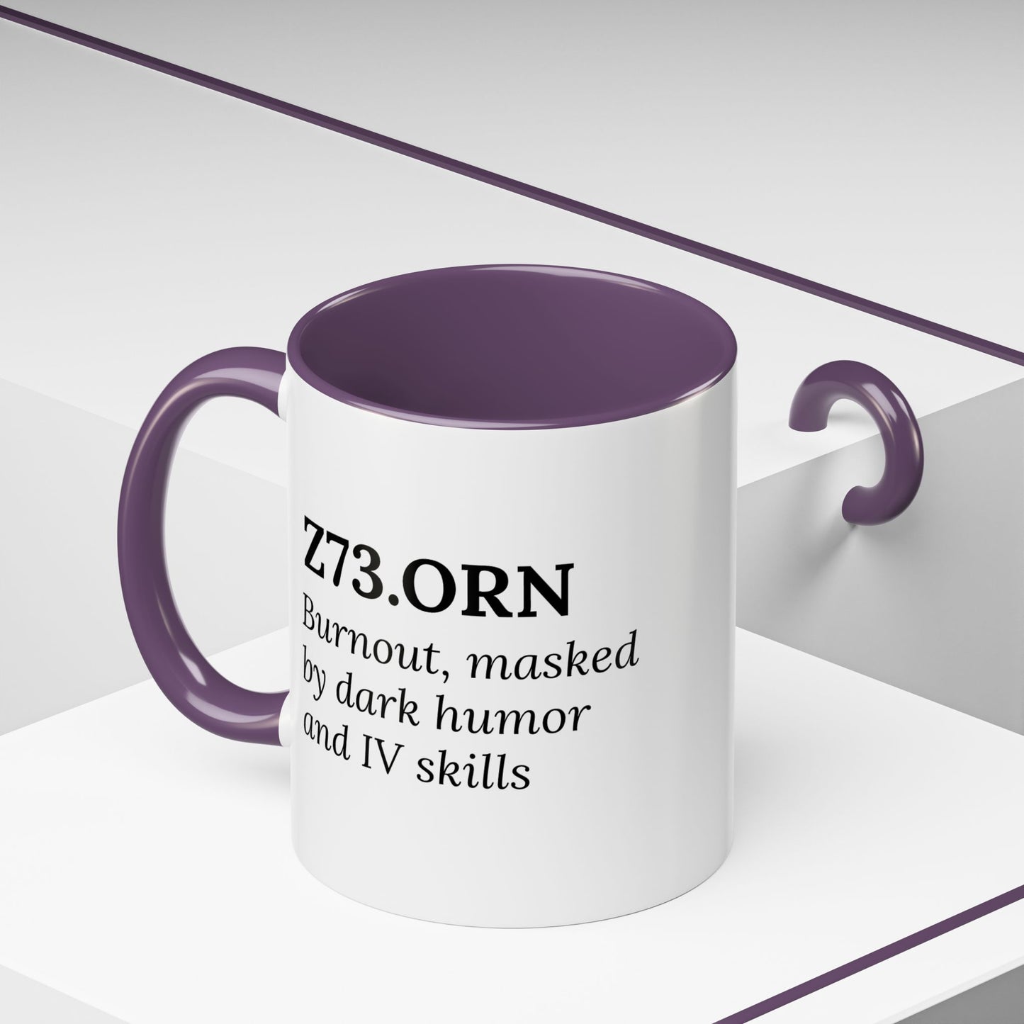 Z73.0 | Burnout (RN Subtype) – Mug for Nurses Who Get It