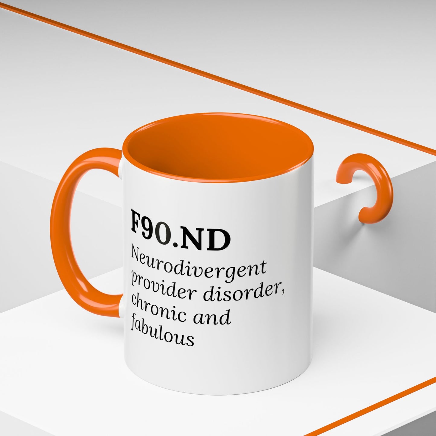 F90.ND – Chronic, Neurodivergent, & Fabulous Mug