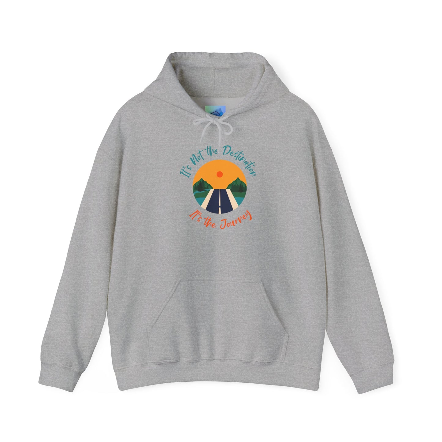 It's Not the Destination It's the Journey – Motivational Unisex Sweatshirt for Comfort and Self-Care