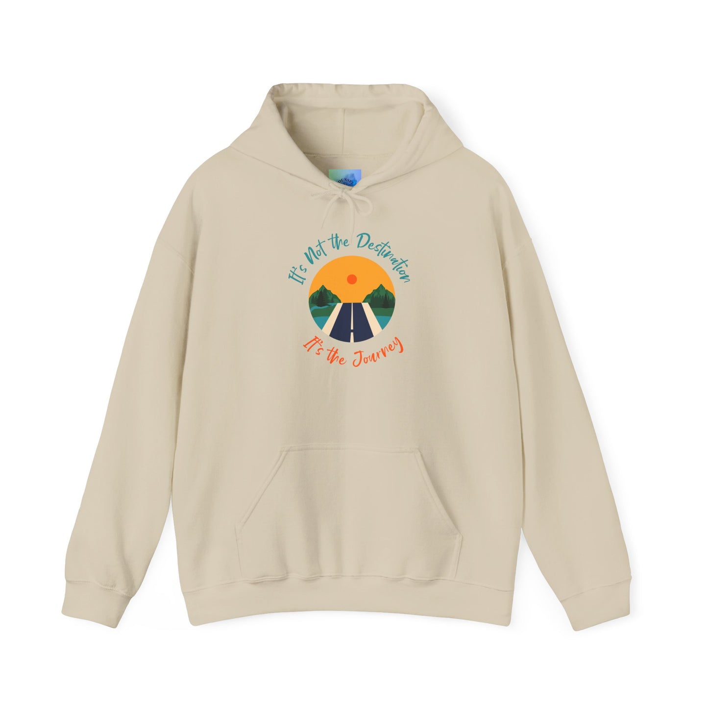 It's Not the Destination It's the Journey – Motivational Unisex Sweatshirt for Comfort and Self-Care