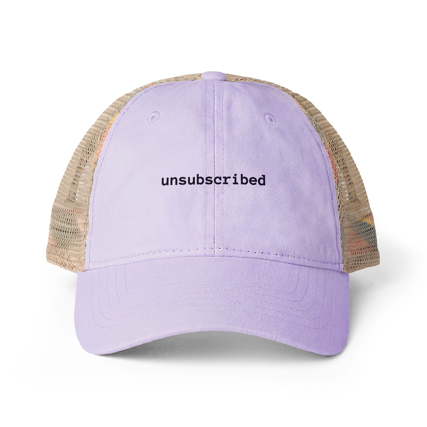 Women's Washed Mesh-Back Cap