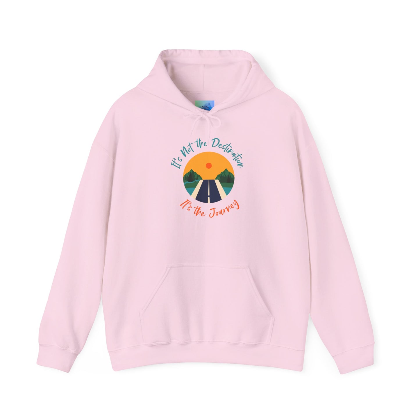 It's Not the Destination It's the Journey – Motivational Unisex Sweatshirt for Comfort and Self-Care