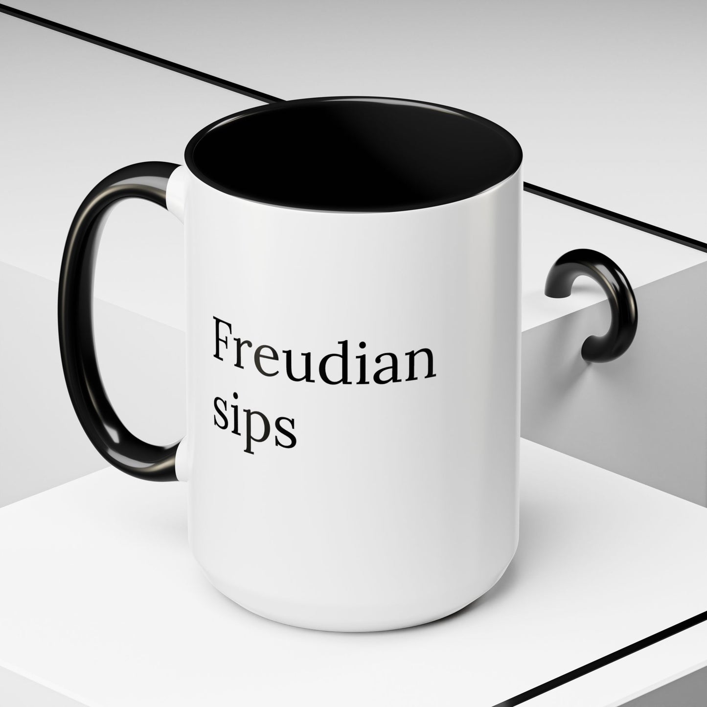 Freudian Sips | Classic Therapist Mug for Your Unconscious Caffeine Cravings