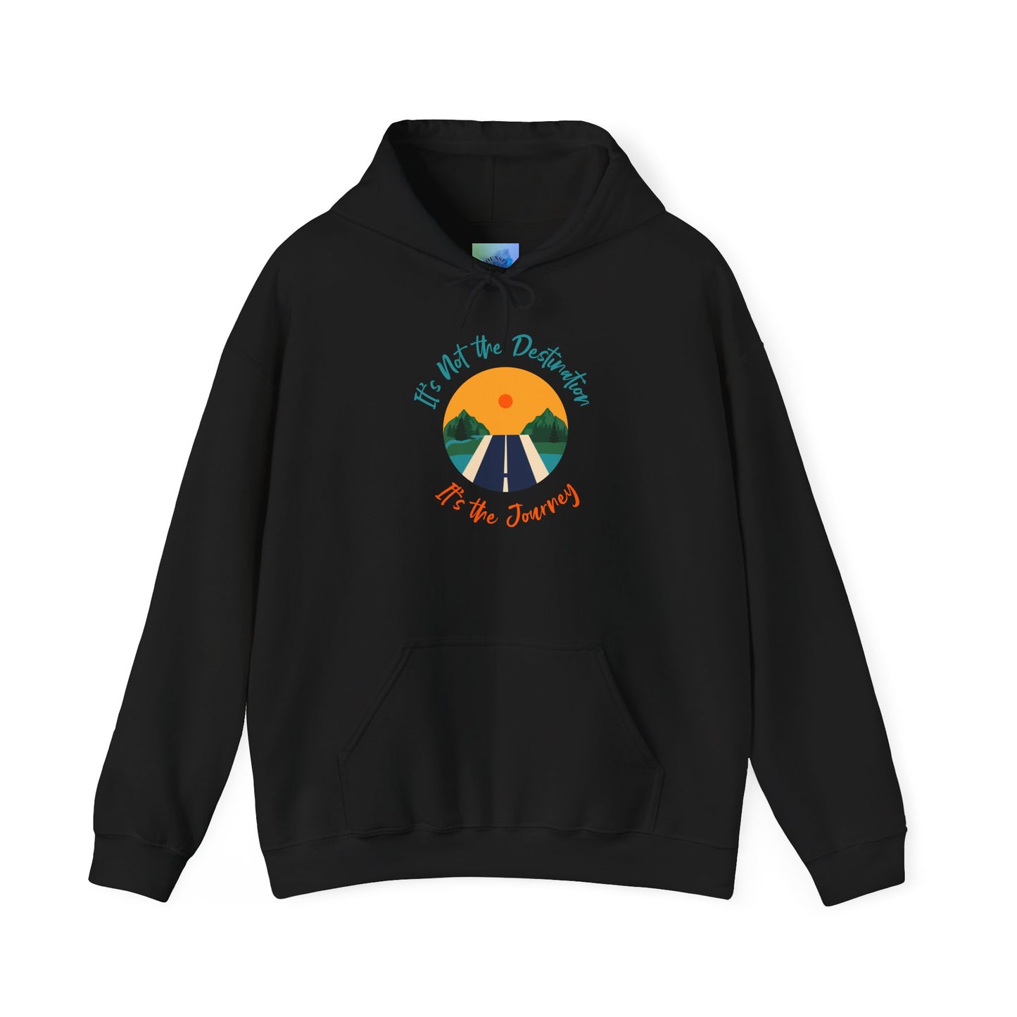 It's Not the Destination It's the Journey – Motivational Unisex Sweatshirt for Comfort and Self-Care