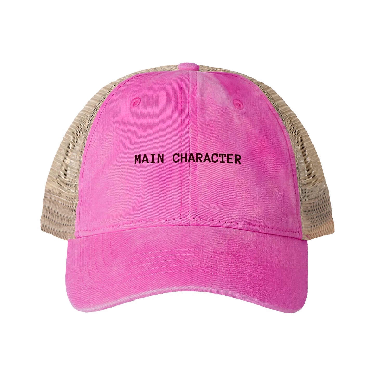 Women's Washed Mesh-Back Cap