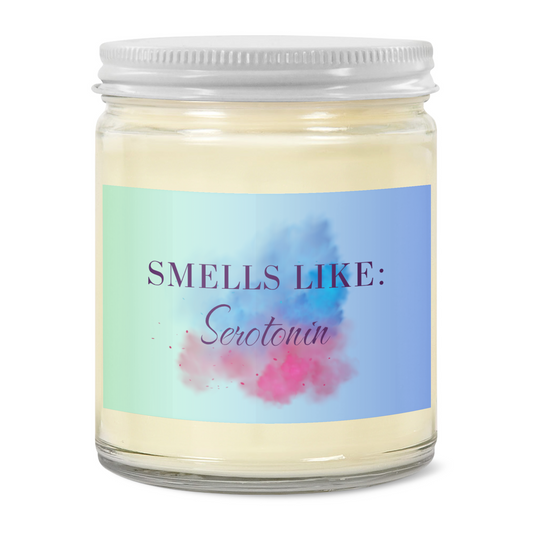 Smells Like Serotonin - 9oz Clear Jar Candle