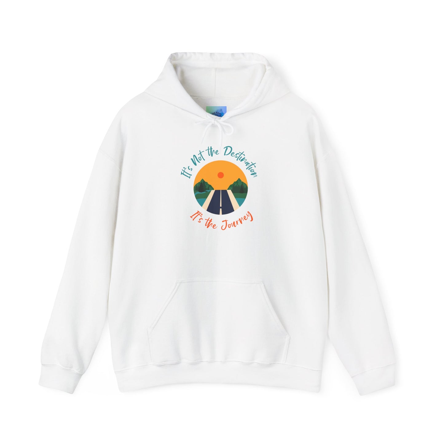 It's Not the Destination It's the Journey – Motivational Unisex Sweatshirt for Comfort and Self-Care