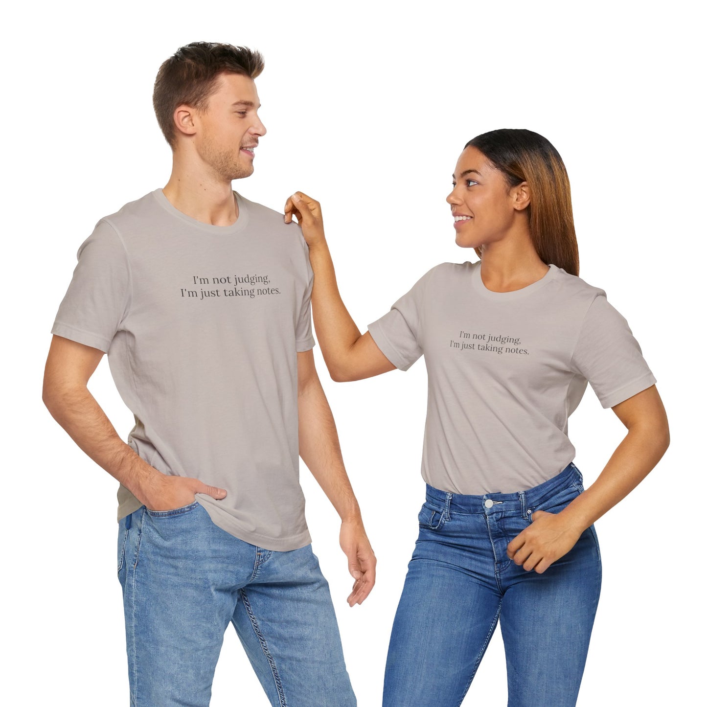 “I’m Not Judging, I’m Just Taking Notes”  T-Shirt Therapist Humor Shirt • Mental Health Counselor Gift • Funny Therapist Tee