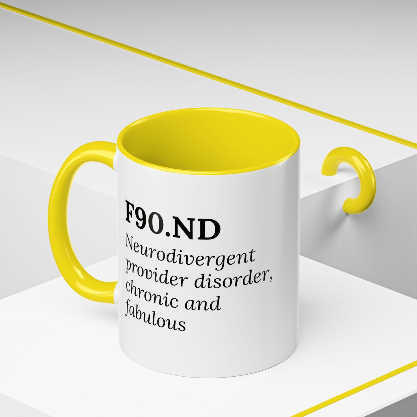 F90.ND – Chronic, Neurodivergent, & Fabulous Mug