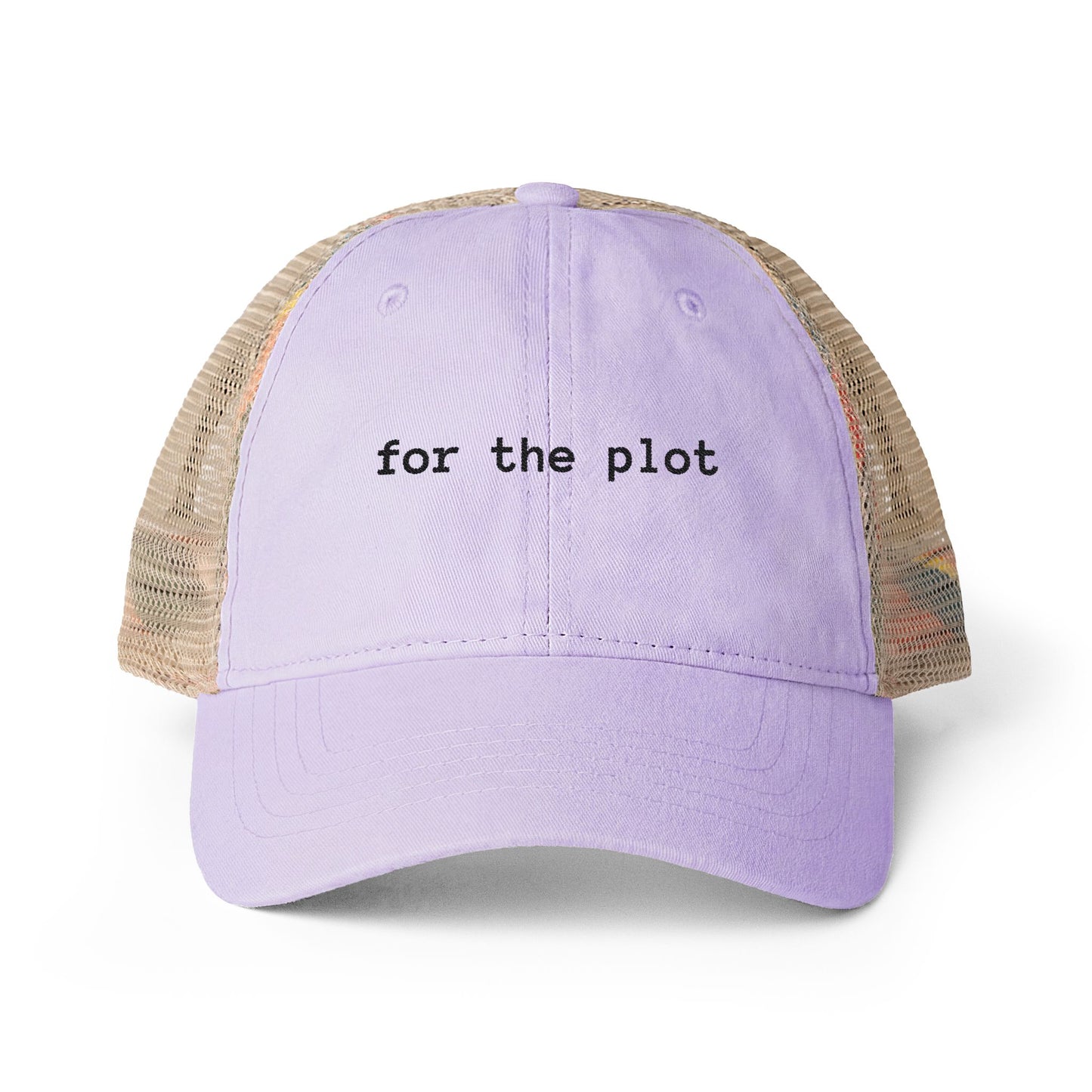 Women's Washed Mesh-Back Cap