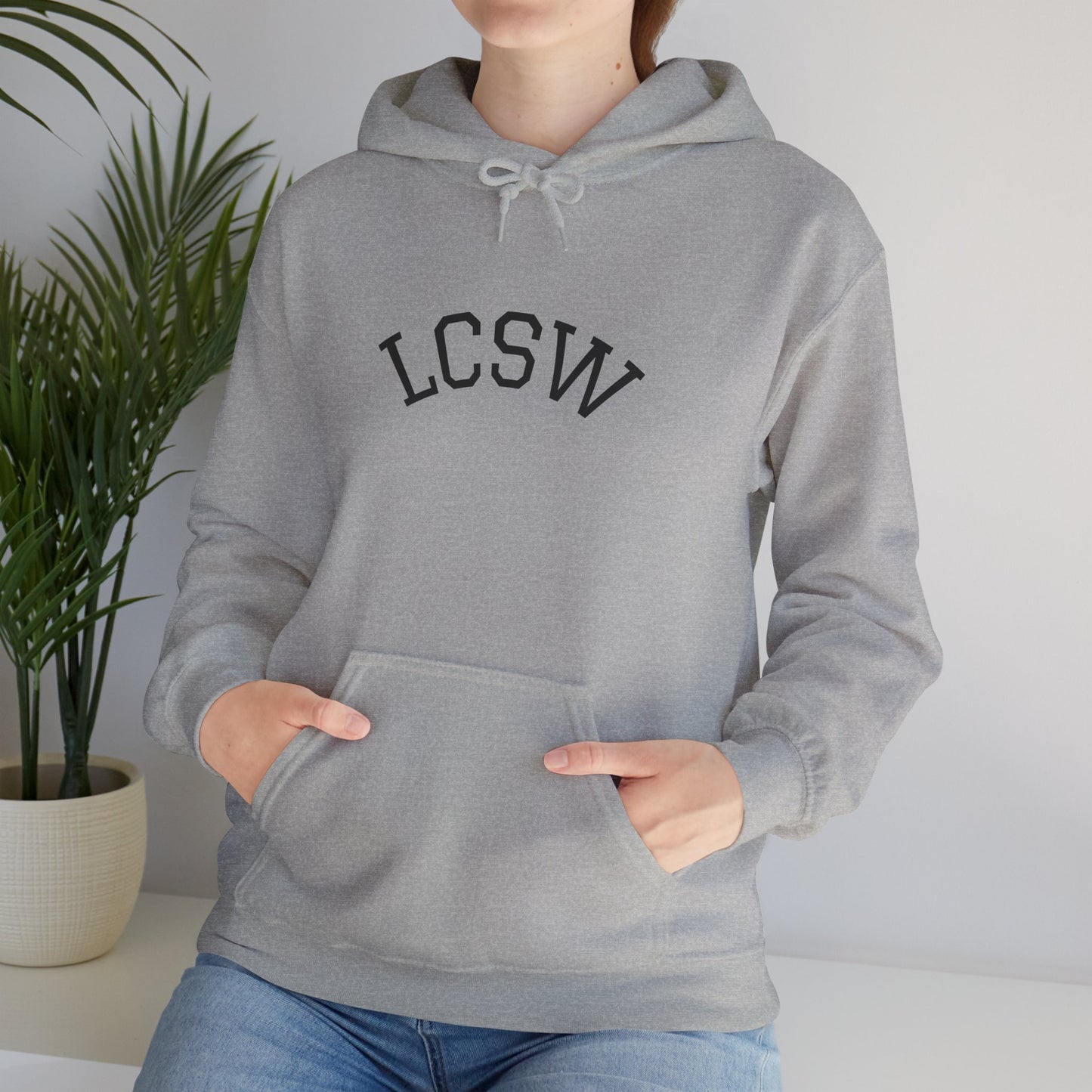 LCSW Unisex Hooded Sweatshirt - Comfortable and Meaningful Apparel