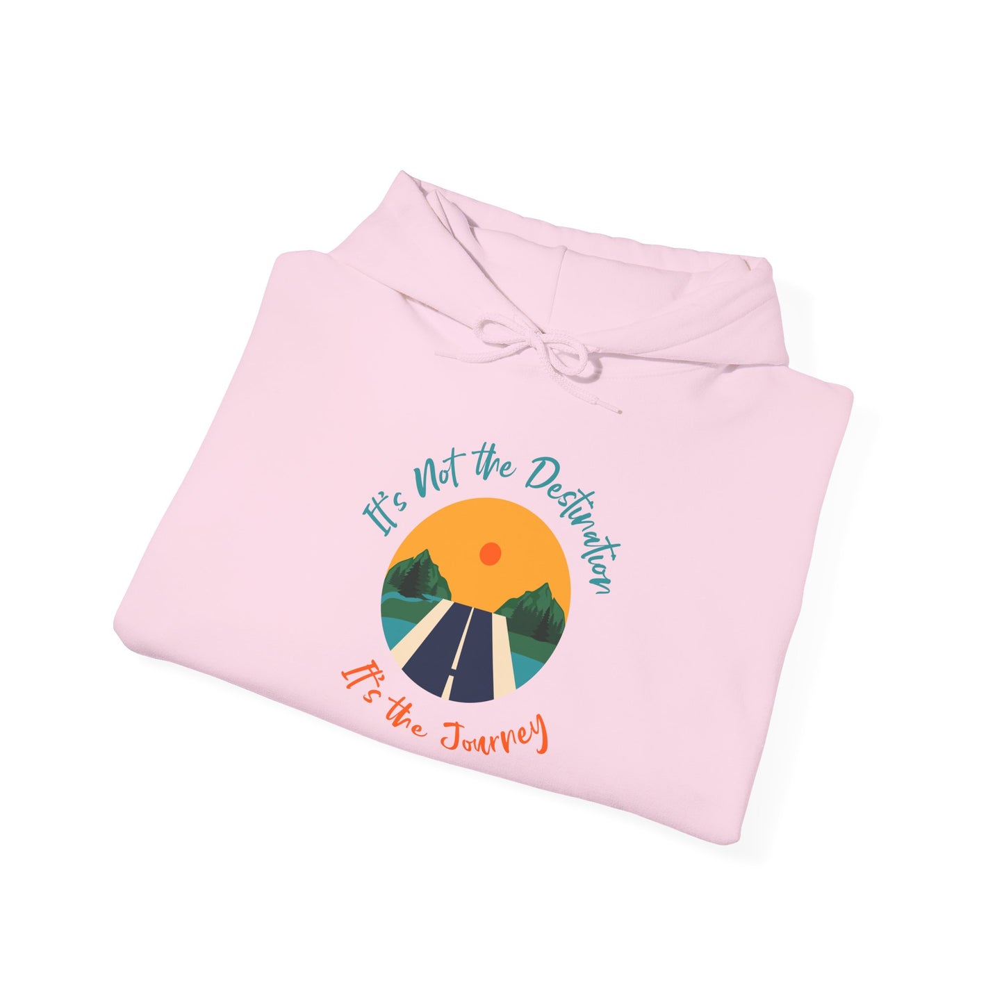 It's Not the Destination It's the Journey – Motivational Unisex Sweatshirt for Comfort and Self-Care